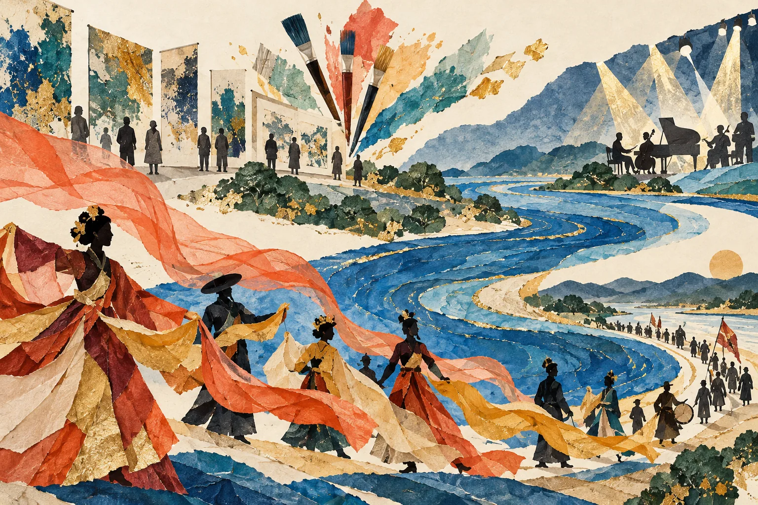 Ilustración del festival, no foto del evento