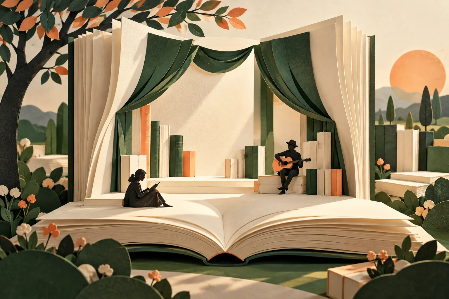 Ilustración del festival, no foto del evento