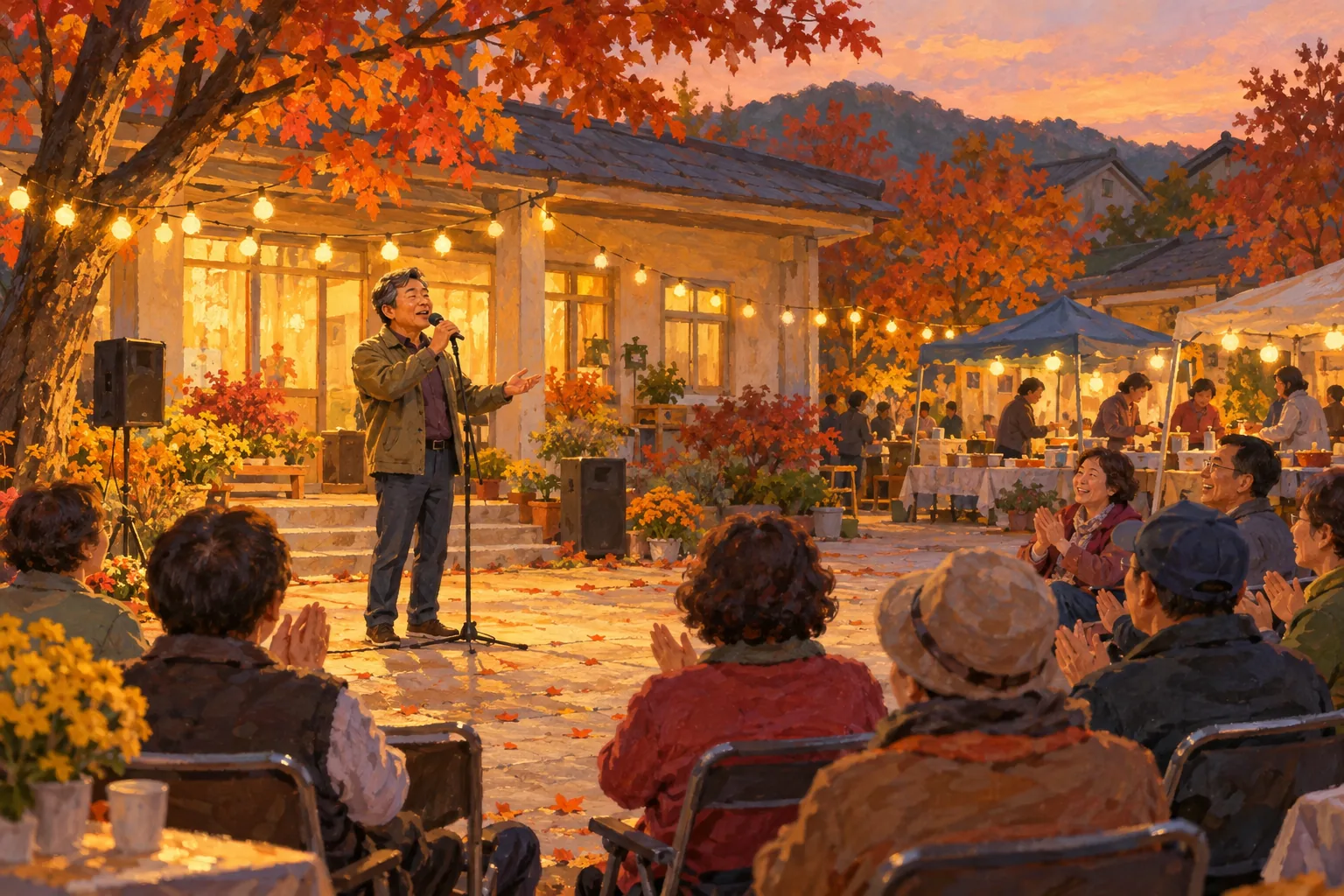 Ilustrasi suasana festival, bukan foto acara