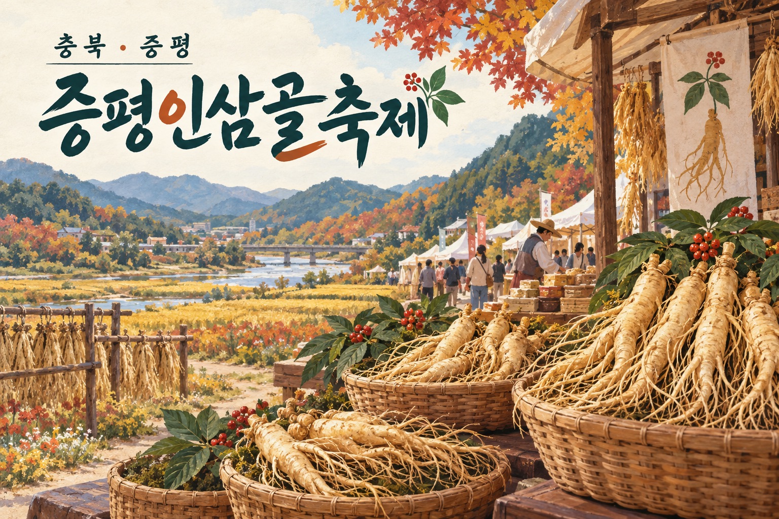 Festival illustration, not a photograph of the event