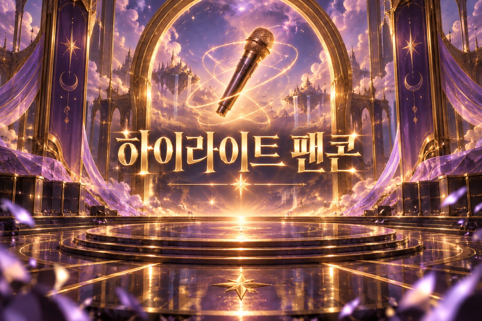 하이라이트 서울 팬콘 — 18년차 아이돌인 내가 이세계에선 데뷔조 연습생?! 창작 공연 표지 일러스트