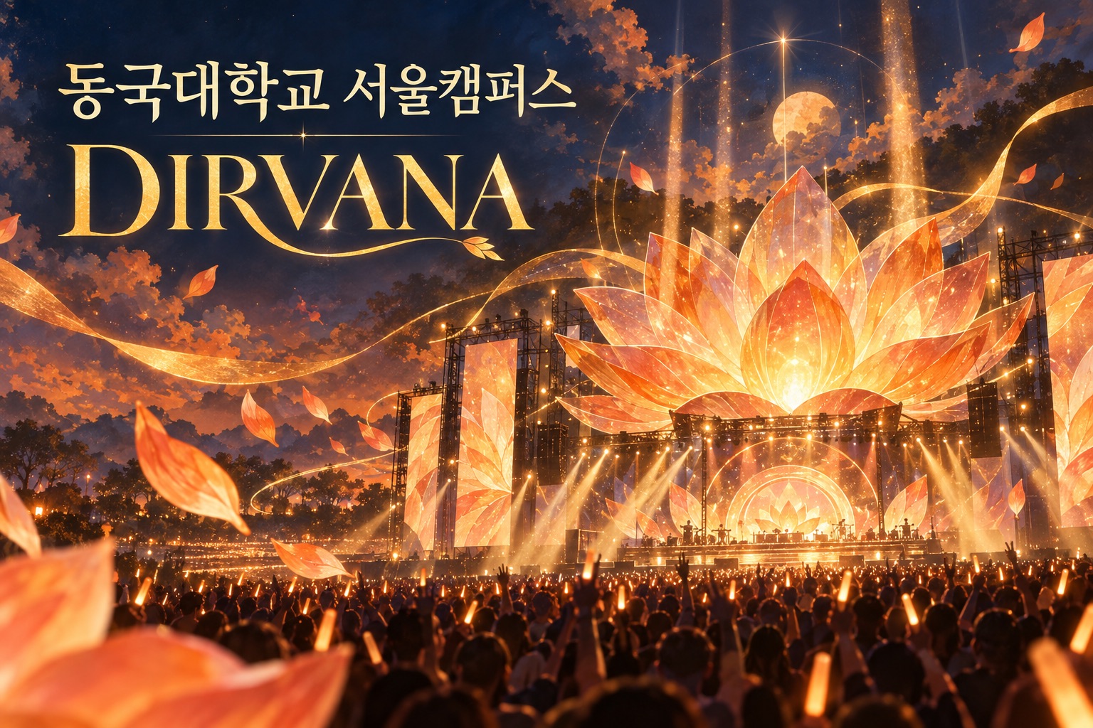동국대학교 서울캠퍼스 DIRVANA 창작 표지 일러스트
